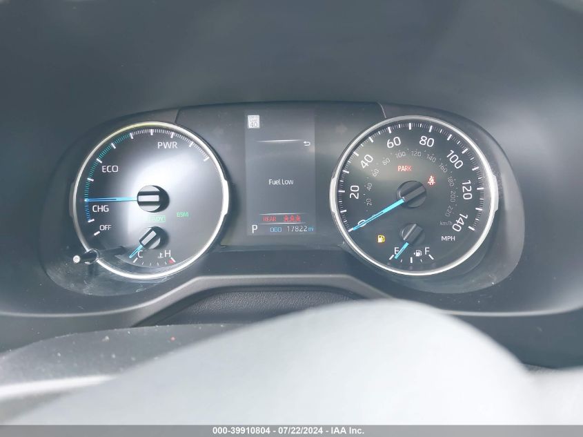 2022 Toyota Rav4 Hybrid Se VIN: 4T3T6RFV3NU086247 Lot: 39910804