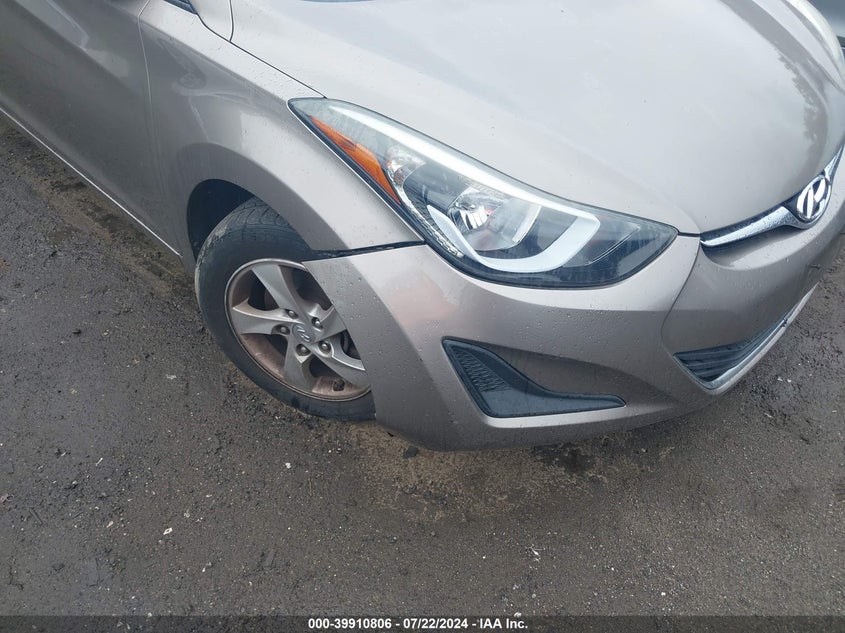 2014 Hyundai Elantra Se VIN: 5NPDH4AE9EH502009 Lot: 39910806
