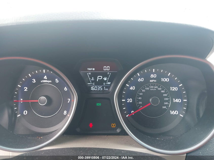 2014 Hyundai Elantra Se VIN: 5NPDH4AE9EH502009 Lot: 39910806