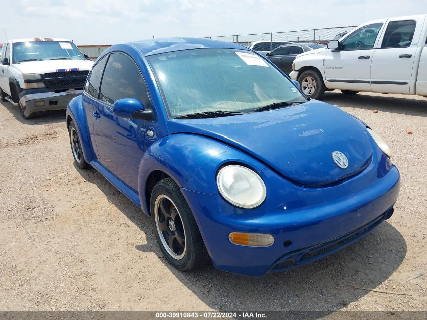 2002 Volkswagen New Beetle Gls VIN: 3VWCK21C22M458406 Lot: 39910843