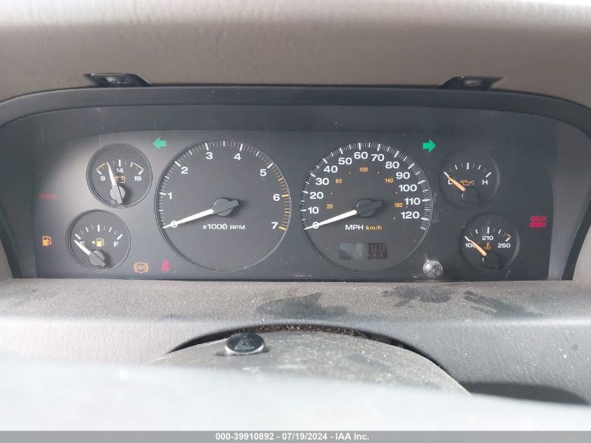 2002 Jeep Grand Cherokee Laredo VIN: 1J4GX48S62C294801 Lot: 39910892