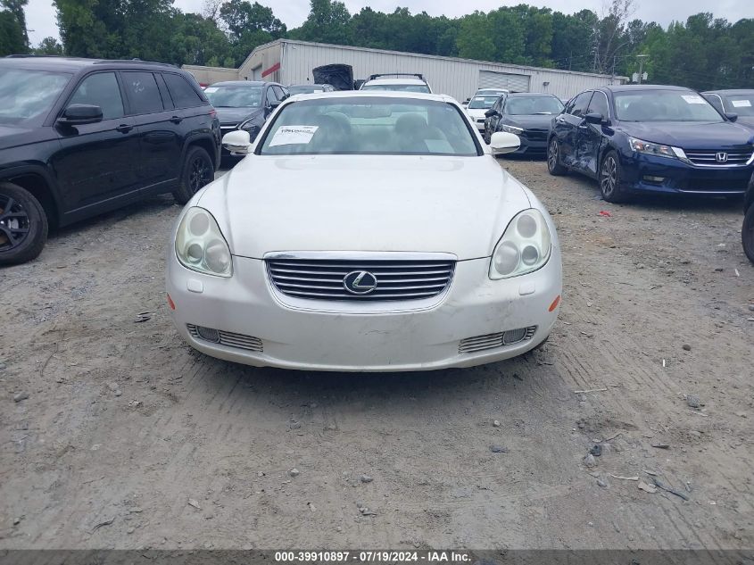 2002 Lexus Sc 430 VIN: JTHFN48Y520012871 Lot: 39910897
