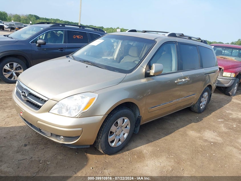 2007 Hyundai Entourage Gls/Limited/Se VIN: KNDMC233476022620 Lot: 39910916