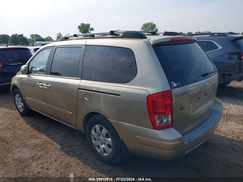 2007 Hyundai Entourage Gls/Limited/Se VIN: KNDMC233476022620 Lot: 39910916