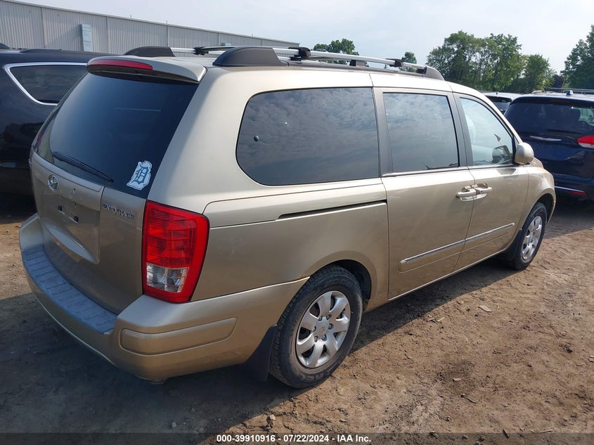 2007 Hyundai Entourage Gls/Limited/Se VIN: KNDMC233476022620 Lot: 39910916