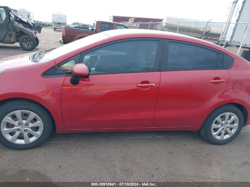 2015 Kia Rio Lx VIN: KNADM4A35F6515102 Lot: 39910941