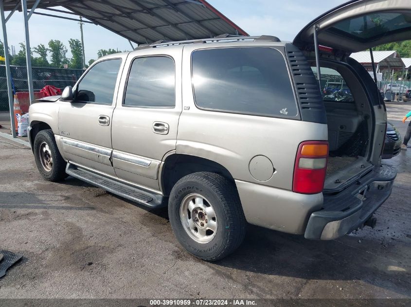 2002 GMC Yukon Slt VIN: 1GKEC13Z72J236689 Lot: 39910959