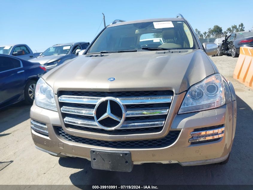 2010 Mercedes-Benz Gl 550 4Matic VIN: 4JGBF8GE8AA561903 Lot: 39910991