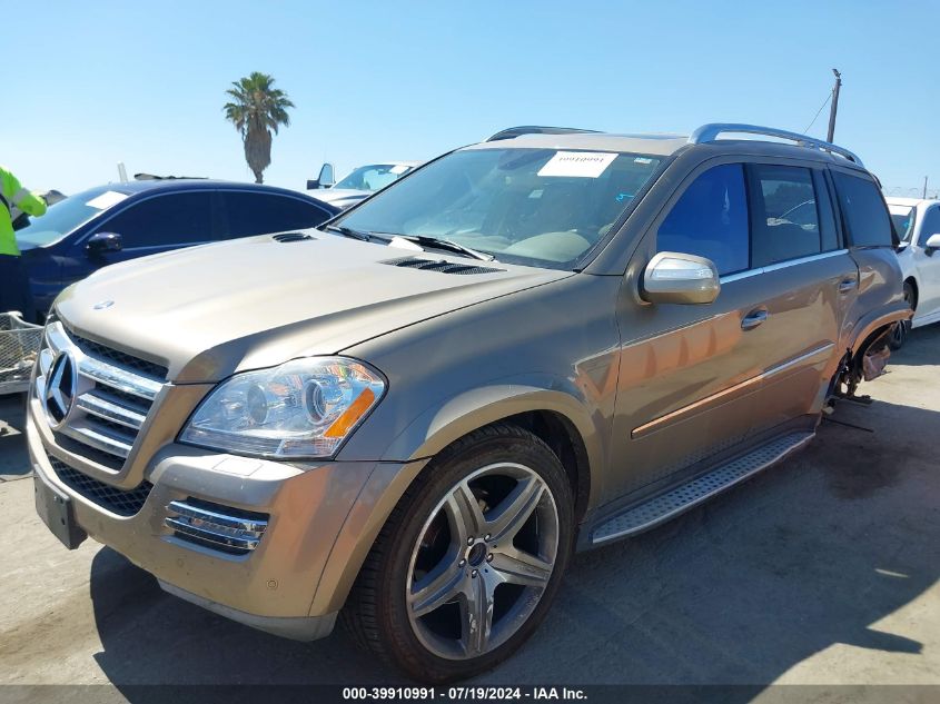 2010 Mercedes-Benz Gl 550 4Matic VIN: 4JGBF8GE8AA561903 Lot: 39910991