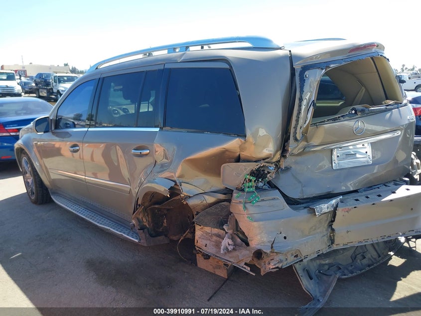2010 Mercedes-Benz Gl 550 4Matic VIN: 4JGBF8GE8AA561903 Lot: 39910991