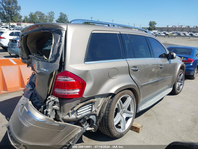 2010 Mercedes-Benz Gl 550 4Matic VIN: 4JGBF8GE8AA561903 Lot: 39910991