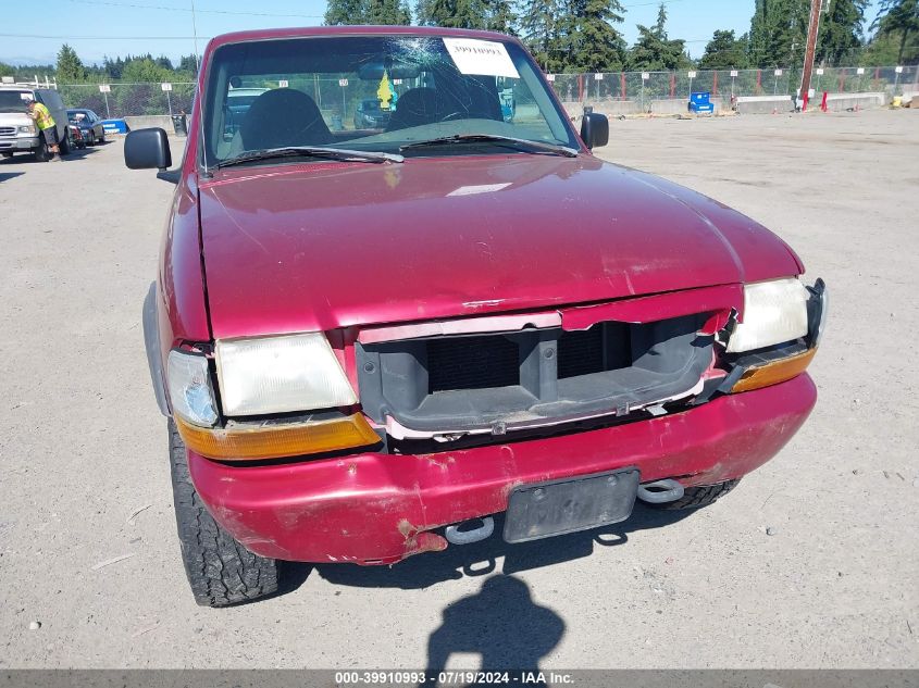 1998 Ford Ranger Splash/Xl/Xlt VIN: 1FTZR15U9WPB53457 Lot: 39910993