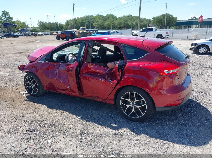 2017 Ford Focus Sel VIN: 1FADP3M23HL302148 Lot: 39911007