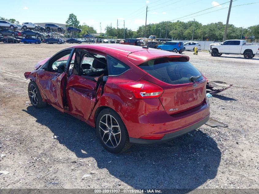 2017 Ford Focus Sel VIN: 1FADP3M23HL302148 Lot: 39911007