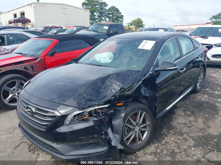 2015 HYUNDAI SONATA SPORT/LIMITED - 5NPE34AB8FH090109