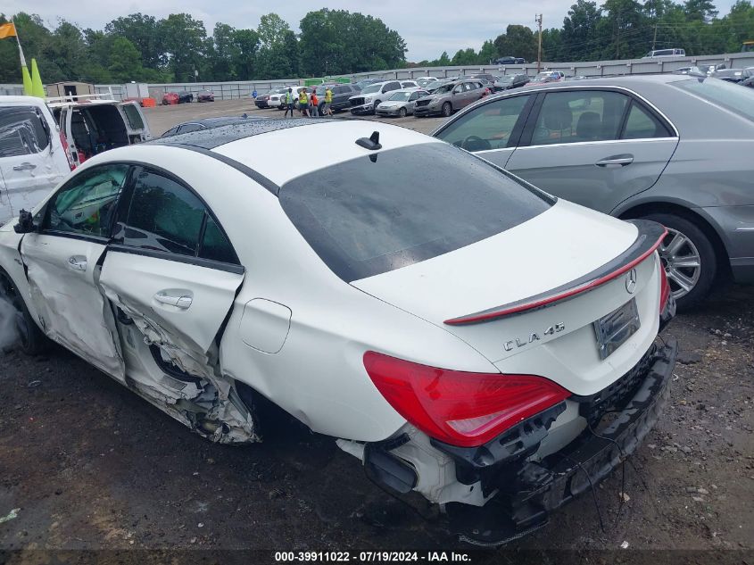 2015 Mercedes-Benz Cla 45 Amg 4Matic VIN: WDDSJ5CB9FN265386 Lot: 39911022