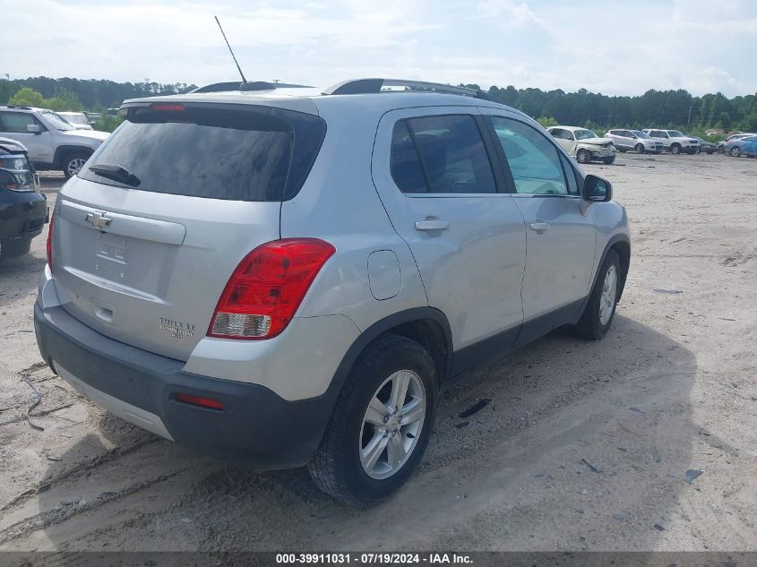 2016 Chevrolet Trax 1Lt VIN: KL7CJLSB9GB761258 Lot: 39911031