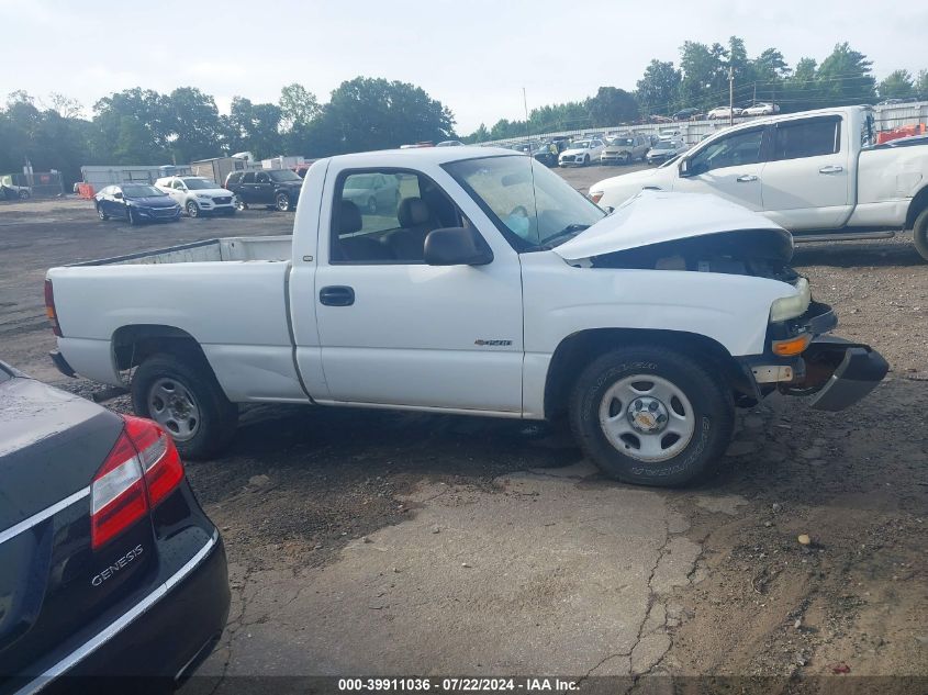 2002 Chevrolet Silverado C1500 VIN: 1GCEC14V72256739 Lot: 39911036