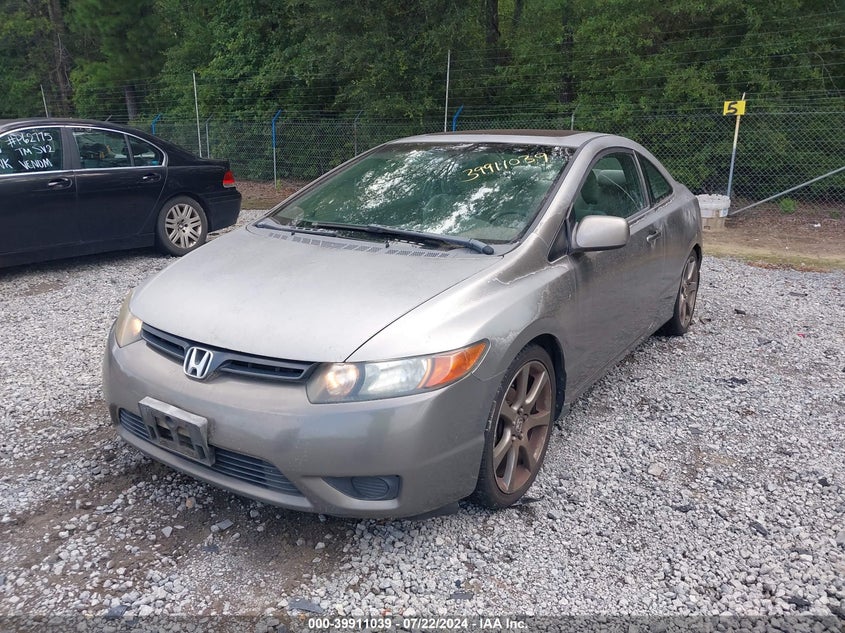 2007 Honda Civic Ex VIN: 2HGFG11827H543602 Lot: 39911039
