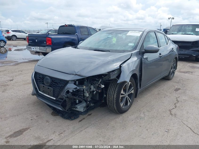 2022 Nissan Sentra Sv Xtronic Cvt VIN: 3N1AB8CV5NY251066 Lot: 39911046