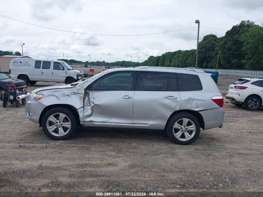 2008 Toyota Highlander Limited VIN: JTEDS42A782052648 Lot: 39911061