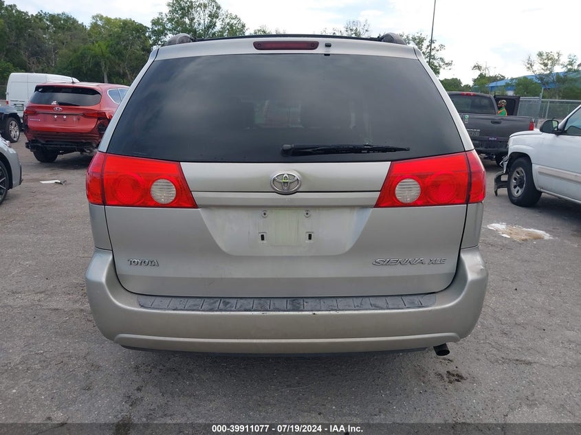 2009 Toyota Sienna Xle/Xle Limited VIN: 5TDZK22C29S242724 Lot: 39911077