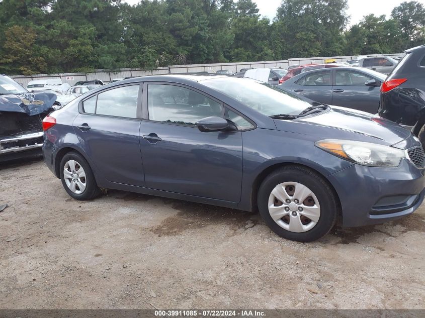 2014 Kia Forte Lx VIN: KNAFK4A66E5058779 Lot: 39911085