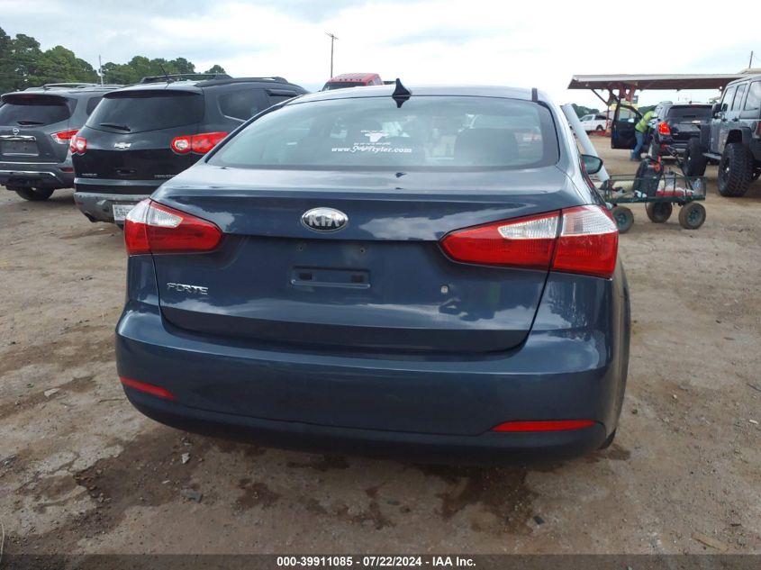 2014 Kia Forte Lx VIN: KNAFK4A66E5058779 Lot: 39911085