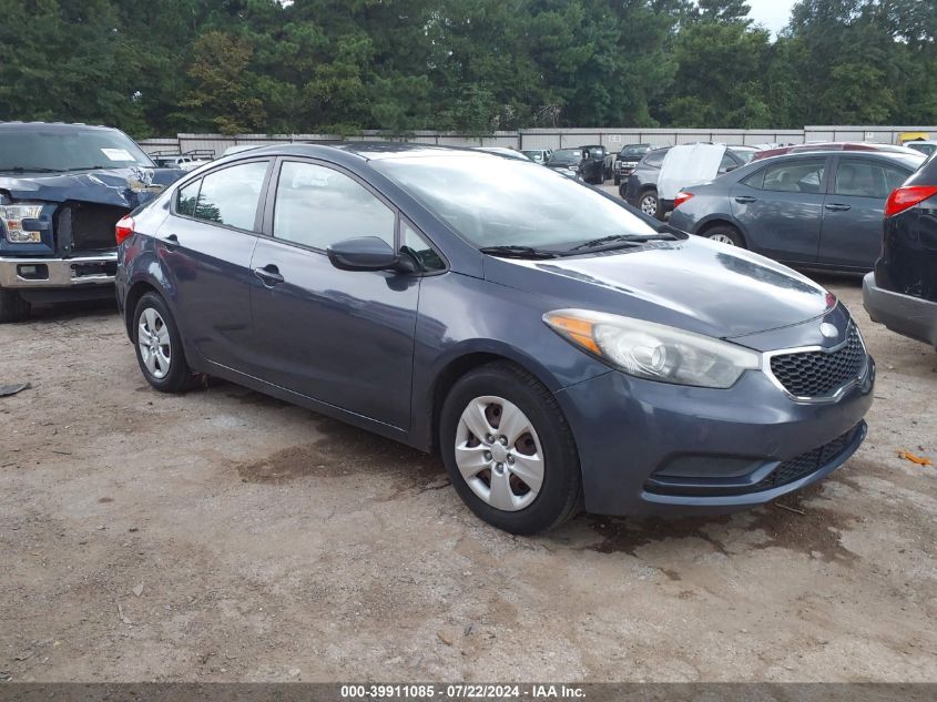 2014 Kia Forte Lx VIN: KNAFK4A66E5058779 Lot: 39911085