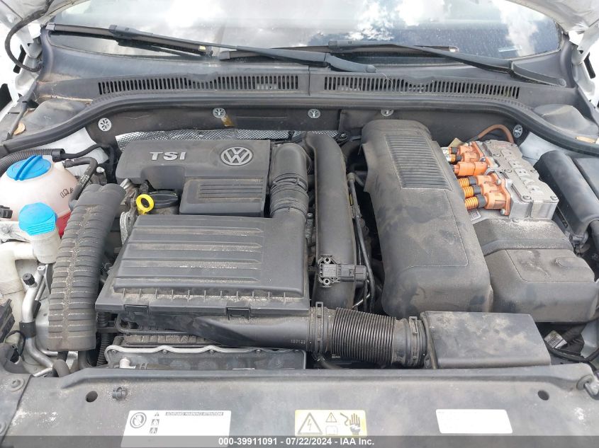 3VW637AJ6DM284090 | 2013 VOLKSWAGEN JETTA HYBRID