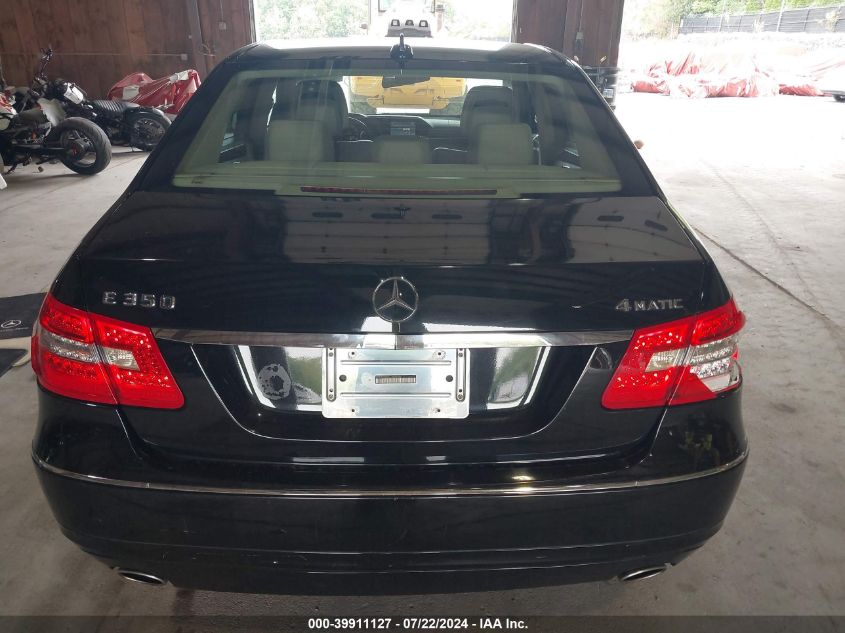 2012 Mercedes-Benz E 350 4Matic VIN: WDDHF8JB9CA546381 Lot: 39911127