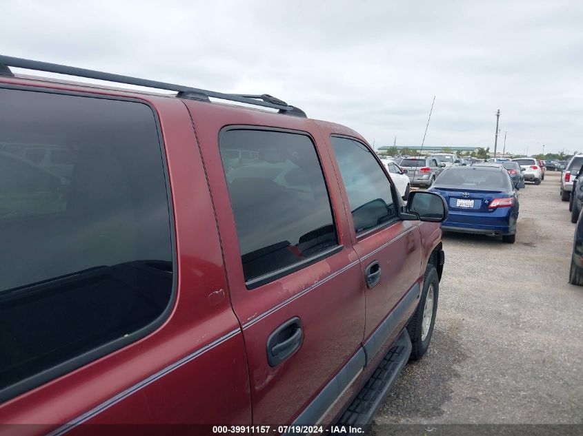 2002 Chevrolet Suburban 1500 Ls VIN: 1GNEC16Z42J298047 Lot: 39911157