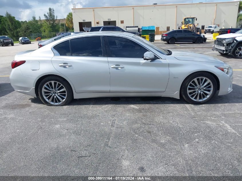 2019 Infiniti Q50 3.0T Luxe VIN: JN1EV7AP5KM516929 Lot: 39911164