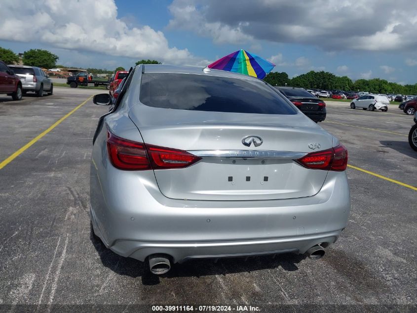 2019 Infiniti Q50 3.0T Luxe VIN: JN1EV7AP5KM516929 Lot: 39911164