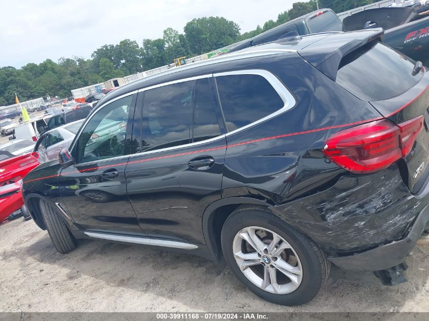 2021 BMW X3 Sdrive30I VIN: 5UXTY3C07M9H46533 Lot: 39911168