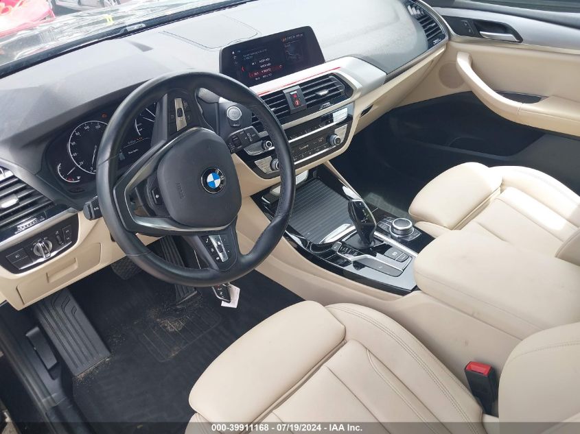 2021 BMW X3 Sdrive30I VIN: 5UXTY3C07M9H46533 Lot: 39911168