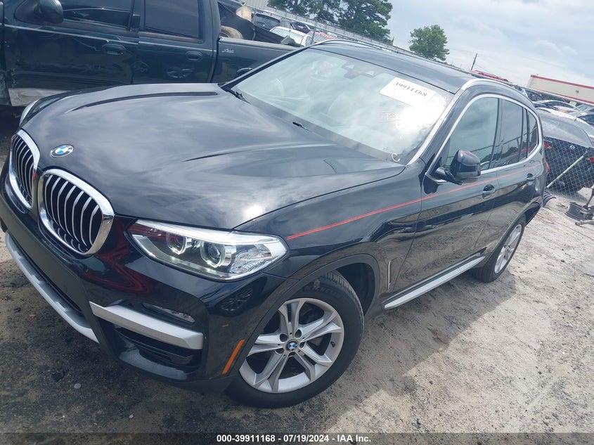 2021 BMW X3 SDRIVE30I VIN: 5UXTY3C07M9H46533
