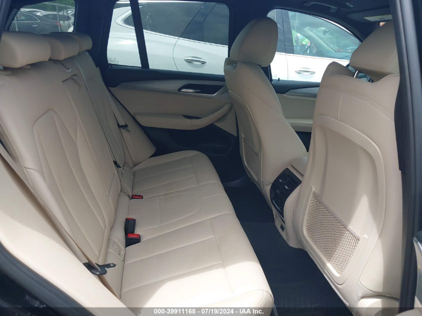 2021 BMW X3 Sdrive30I VIN: 5UXTY3C07M9H46533 Lot: 39911168