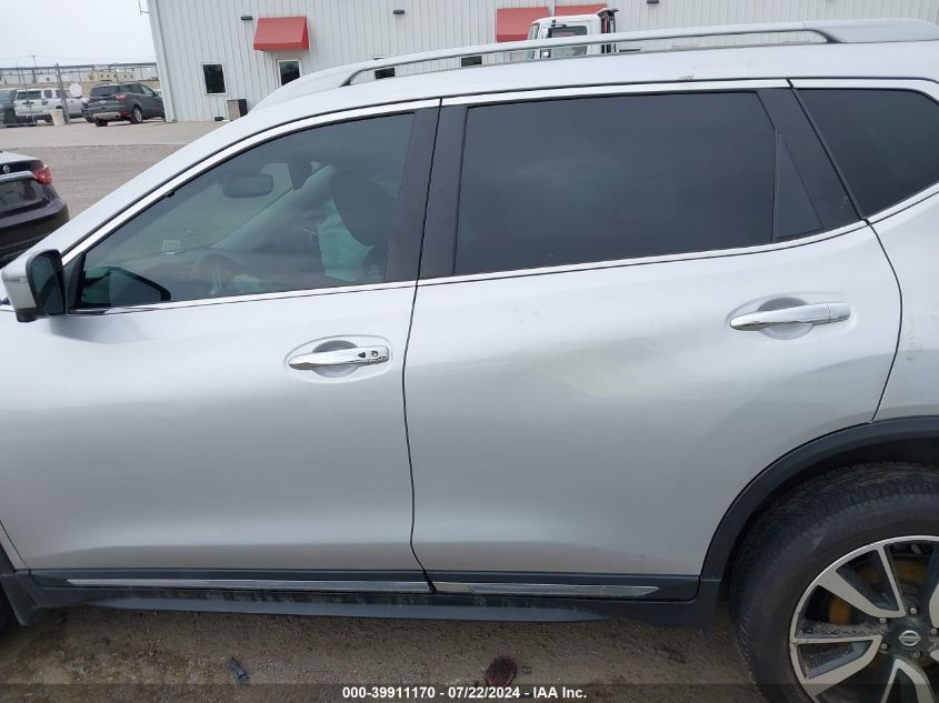 2019 Nissan Rogue Sl VIN: 5N1AT2MT7KC735390 Lot: 39911170