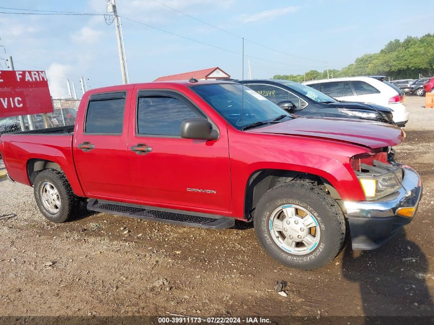 2004 GMC Canyon Sle VIN: 1GTCS136848222306 Lot: 39911173