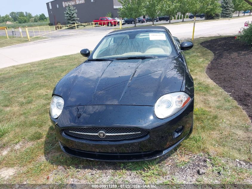 2007 Jaguar Xk VIN: SAJWA44B375B10553 Lot: 39911259