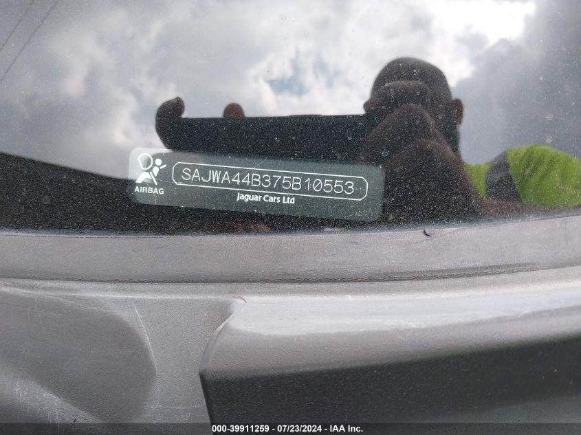 2007 Jaguar Xk VIN: SAJWA44B375B10553 Lot: 39911259