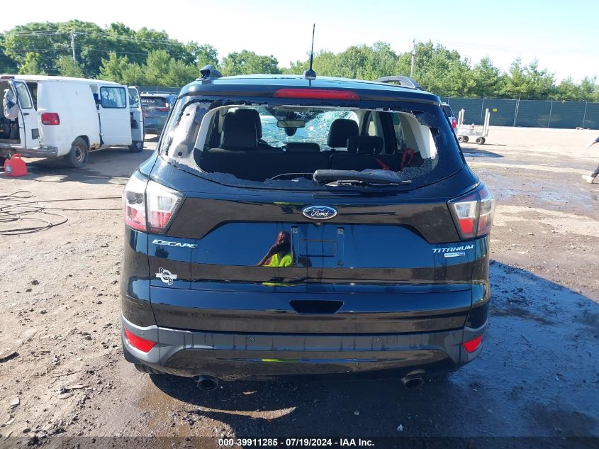 2017 Ford Escape Titanium VIN: 1FMCU9J92HUA71476 Lot: 39911285