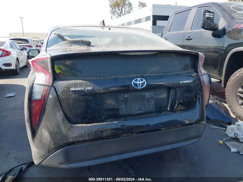 2016 Toyota Prius Two VIN: JTDKBRFUXG3514478 Lot: 39911301