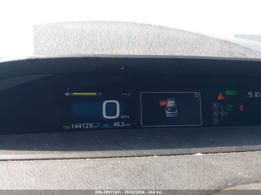 2016 Toyota Prius Two VIN: JTDKBRFUXG3514478 Lot: 39911301