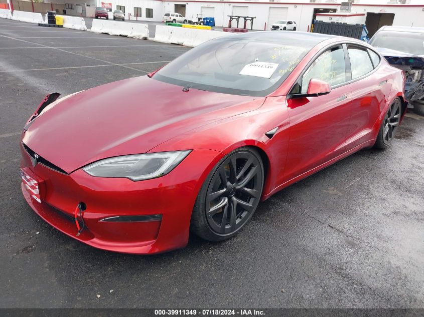 2024 Tesla Model S Long Range VIN: 5YJSA1E57RF539942 Lot: 39911349