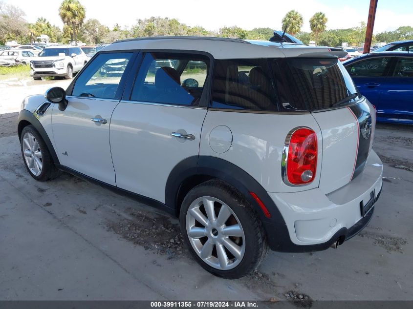 2011 Mini Cooper S Countryman S Countryman VIN: WMWZC5C52BWL54280 Lot: 39911355