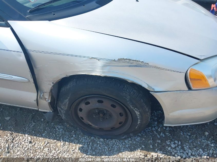 2004 Chrysler Sebring Lx VIN: 1C3EL45R84N196262 Lot: 39911359