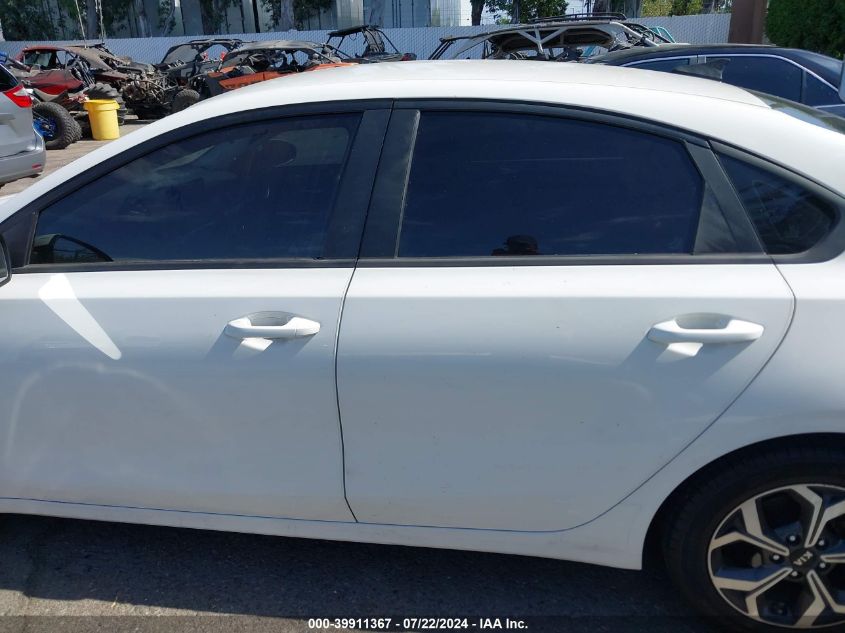 2020 Kia Forte Lxs VIN: 3KPF24AD8LE207101 Lot: 39911367