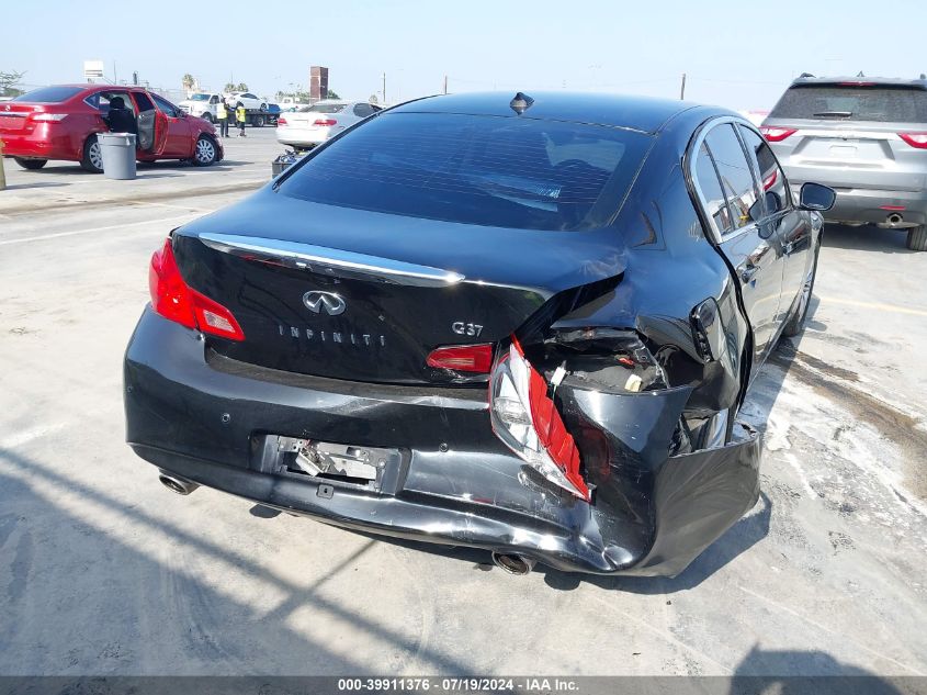 2013 Infiniti G37 Journey VIN: JN1CV6AP5DM304164 Lot: 39911376